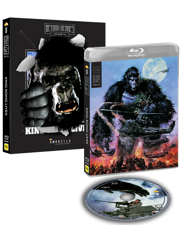 King Kong Lives Blu-ray with Slipcover (Umbrella/Region Free)