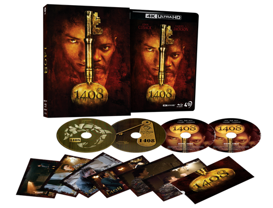 1408 (2007) – 4K UHD +Blu-ray Limited Edition 3D Lenticular Hardcase + Art Cards (ViaVision/Region Free) [Preorder]