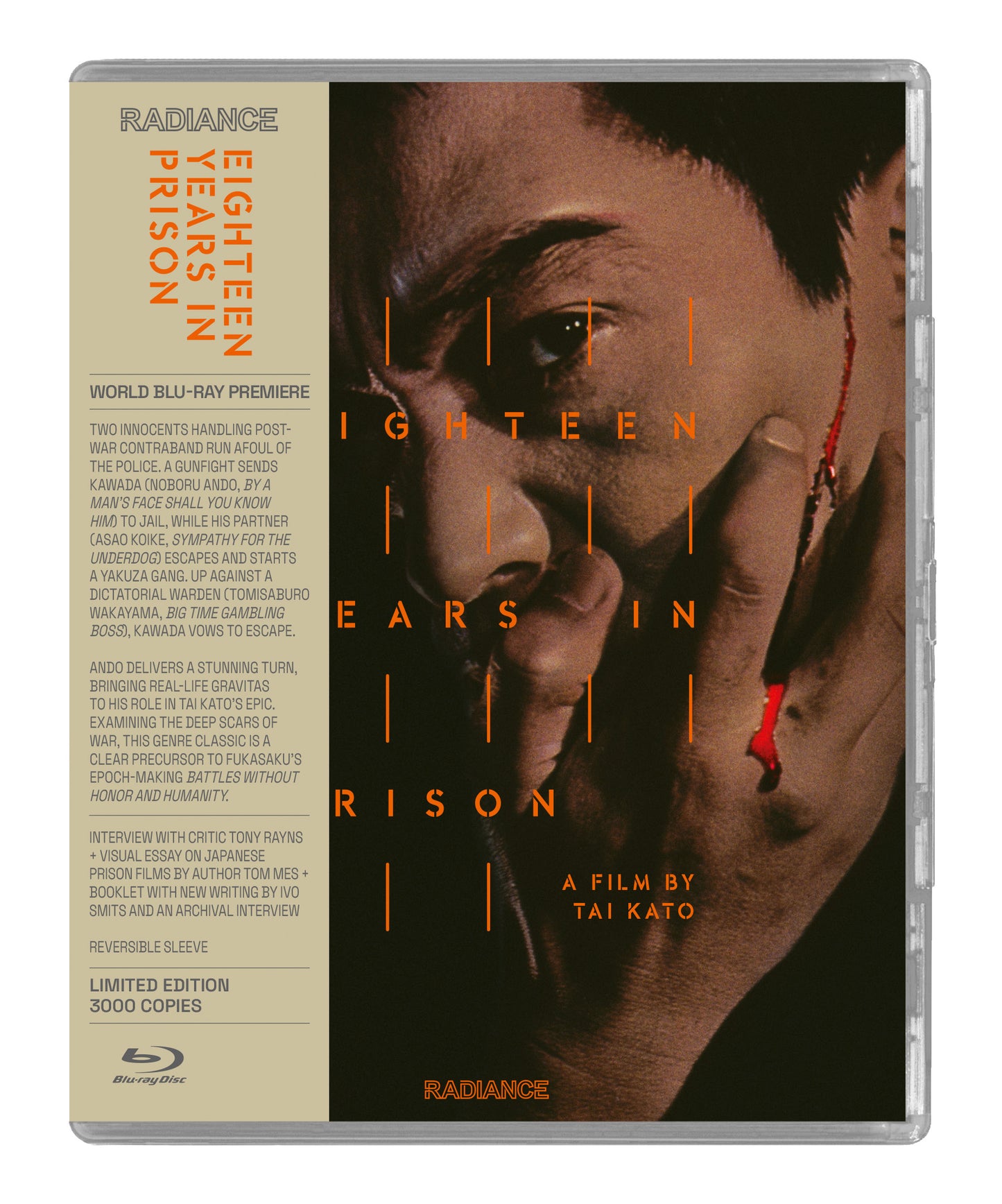 Eighteen Years in Prison Limited Edition Blu-ray (Radiance U.S.)