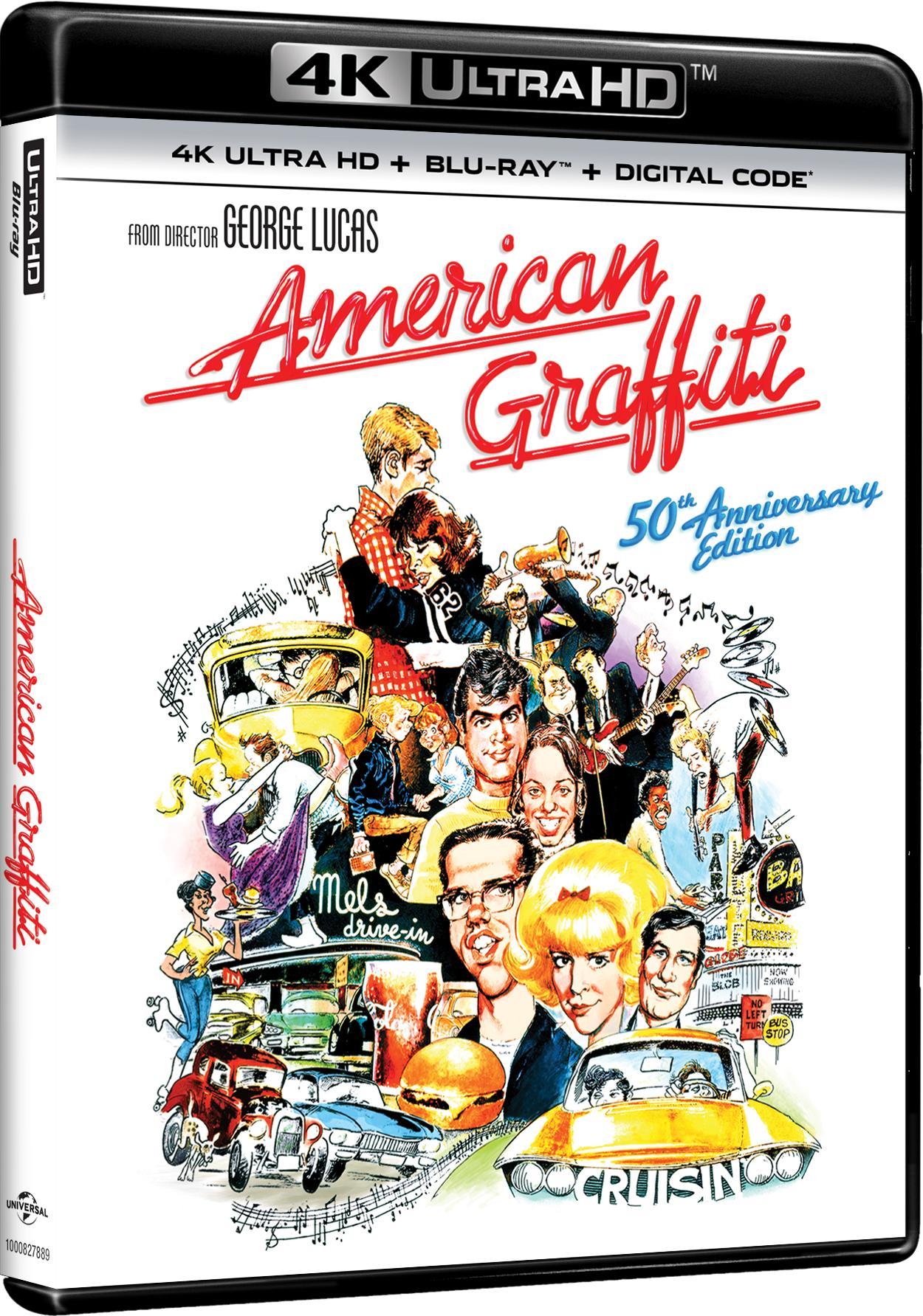 American Graffiti  4K Ultra HD + Blu-ray with Slipcover (Universal U.S.)