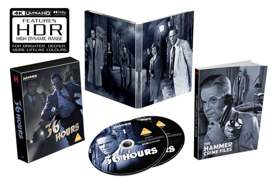 36 Hours (1964) Limited Collectors Edition 4K Ultra HD + Blu-Ray (Hammer Films/Region Free) [Preorder]