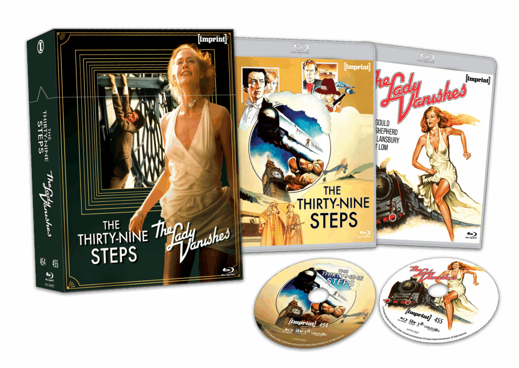 The Thirty-Nine Steps (1978) / The Lady Vanishes (1979) Blu-ray Hardbox (Imprint/Region Free) DAMAGED HARDBOX (SEE PHOTO)