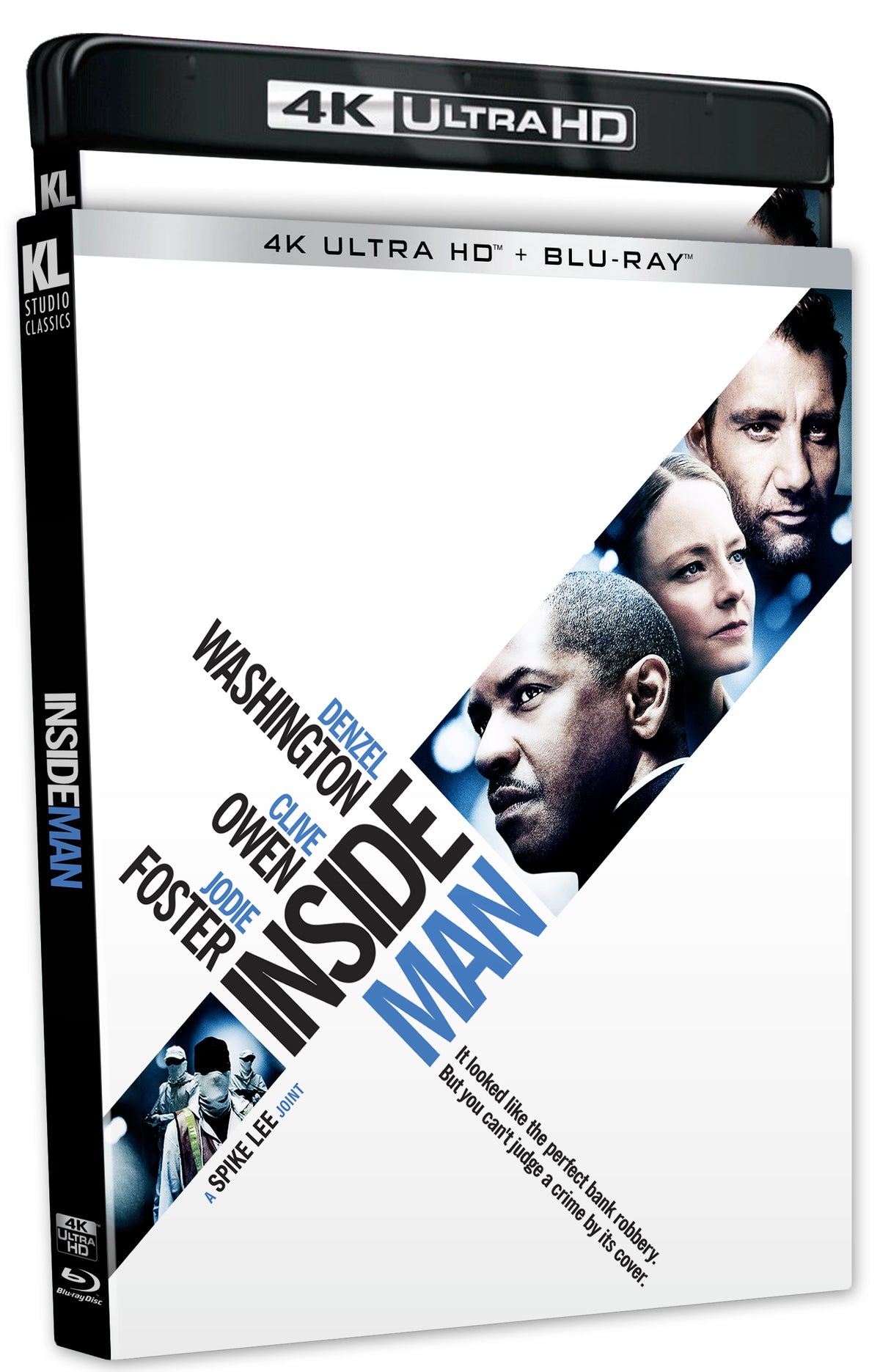 Inside Man 4K UHD + Blu-ray with Slipcover (Kino Lorber) [Preorder]