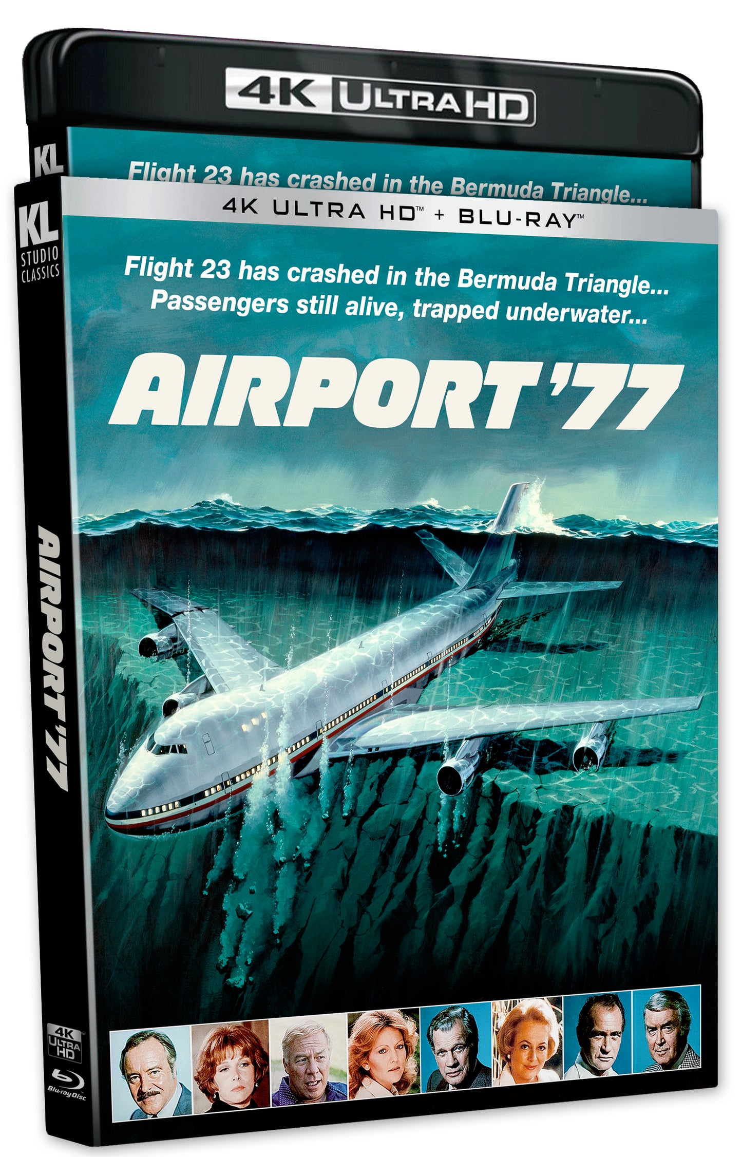Airport 1977 4K UHD + Blu-ray with Slipcover (Kino Lorber)