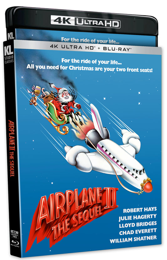 Airplane II: The Sequel 4K UHD + Blu-ray with Slipcover (Kino Lorber) [Preorder]