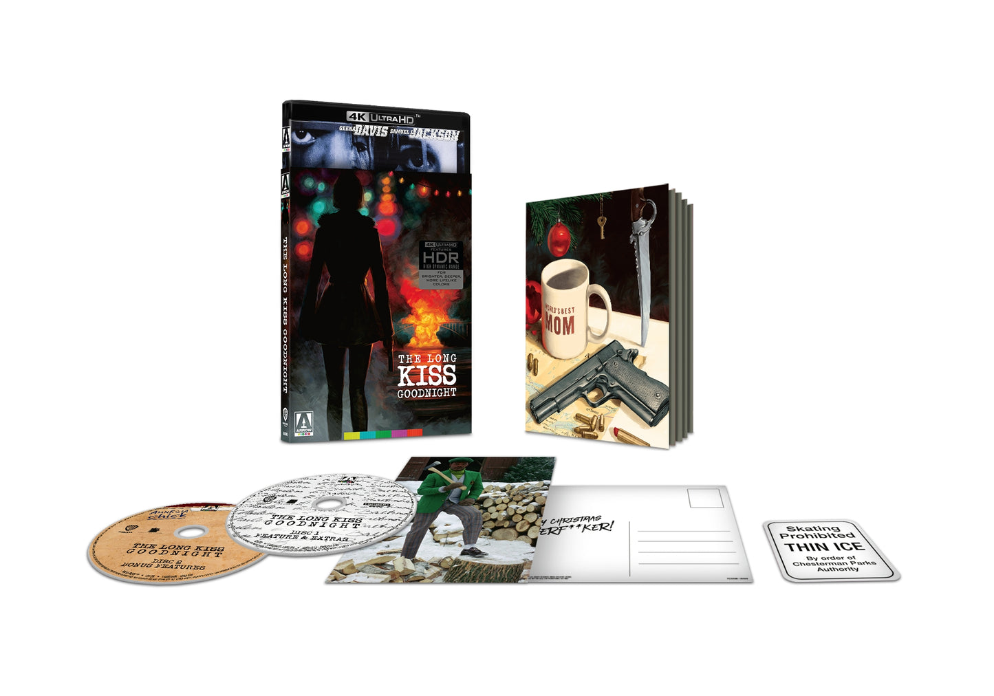 The Long Kiss GoodNight 4K UHD Limited Edition with Slipcover (Arrow Video U.S.) LIMIT 1 PER CUSTOMER