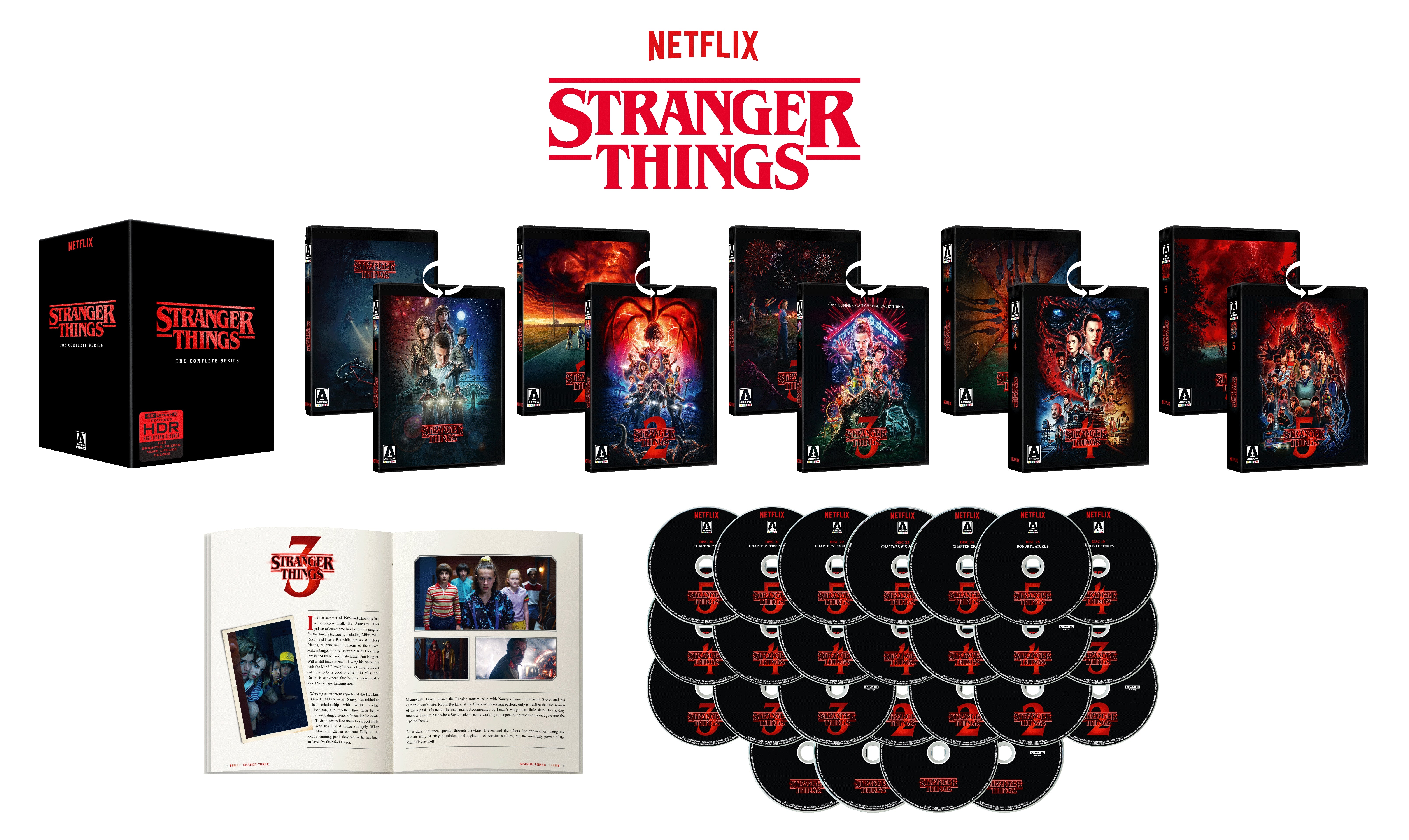 Stranger Things: The Complete Series Special Edition 4K UHD (Arrow