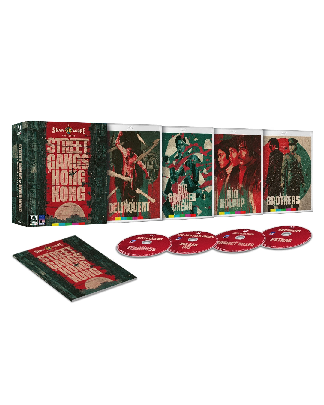 Shawscope Presents: Street Gangs of Hong Kong Blu-ray with Limited Edition Slipcover (Arrow Video U.S.) [Preorder]