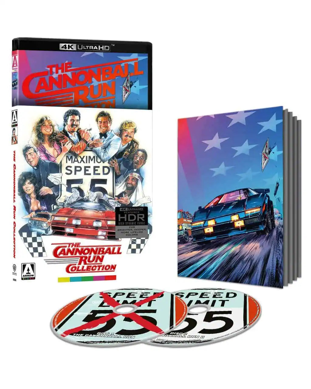 The Cannonball Run Collection 4K UHD Limited Edition with Slipcover (Arrow Video U.S.) [Preorder]