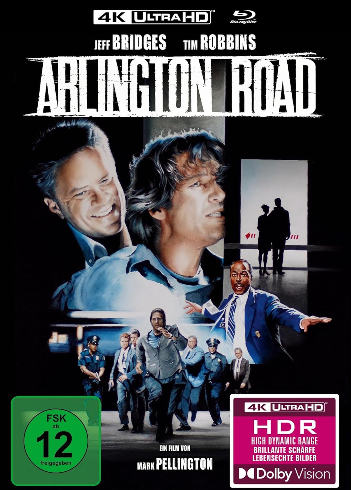 Arlington Road (4K UHD + Blu-ray Mediabook (Film Jewel/Region Free/B) [German Import]