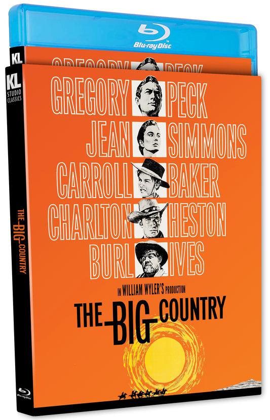 The Big Country (60th Anniversary) Special Edition Blu-ray with Slipcover (Kino Lorber)