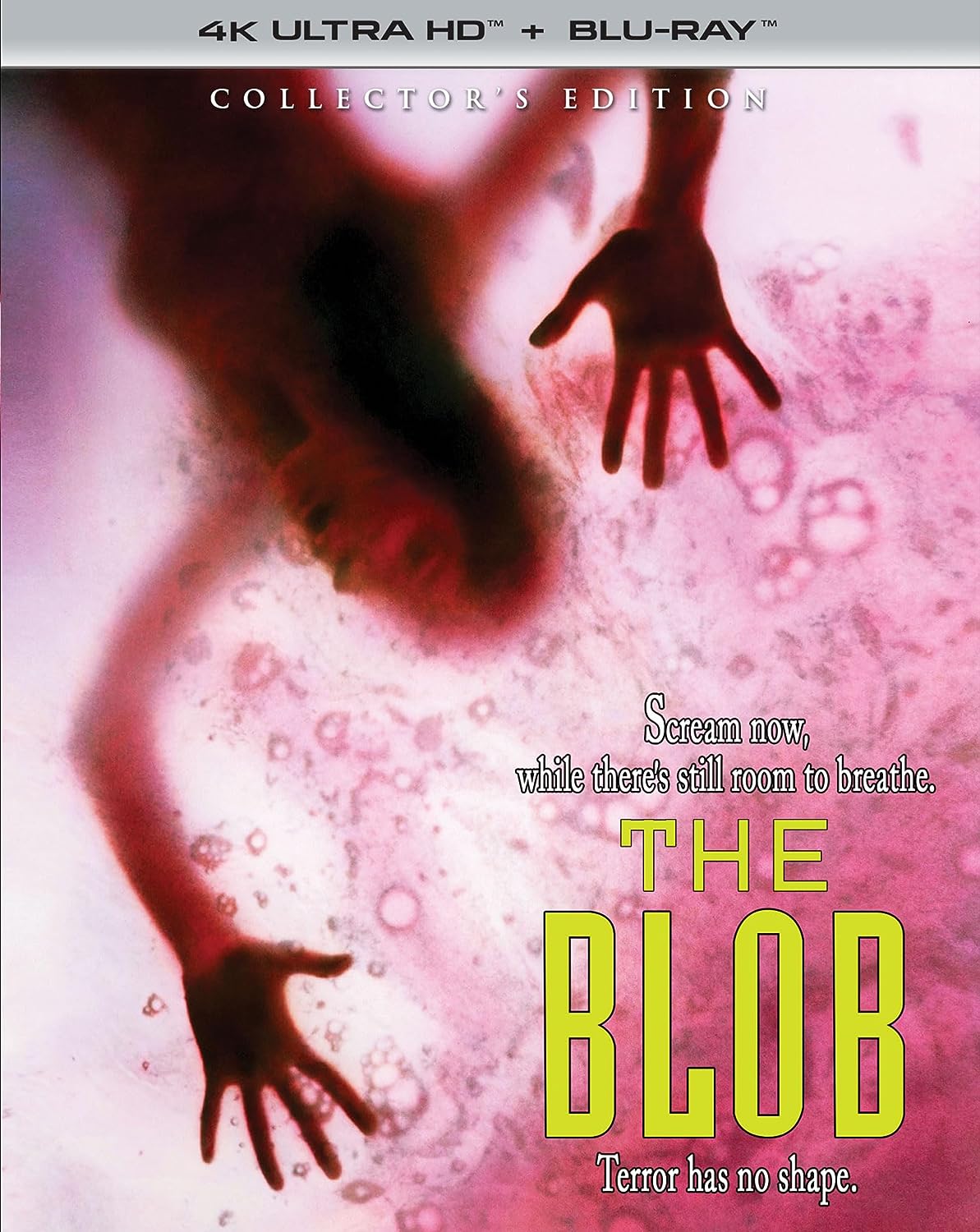 The Blob Collector's Edition 4K UHD + Blu-ray with Slipcover (Scream Factory)