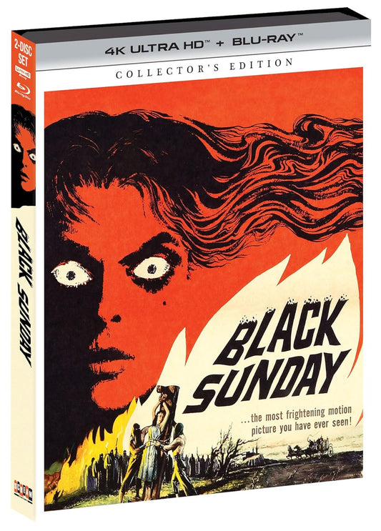 Black Sunday (1960) 4K UHD + Blu-ray with Slipcover (Scream Factory) [Preorder]