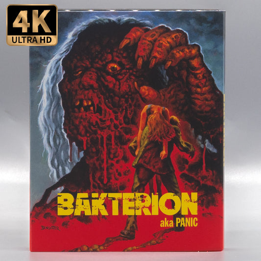 Bakterion 4K UHD + Blu-ray with Limited Edition Slipcover (Vinegar Syndrome) LIMIT 1 PER CUSTOMER