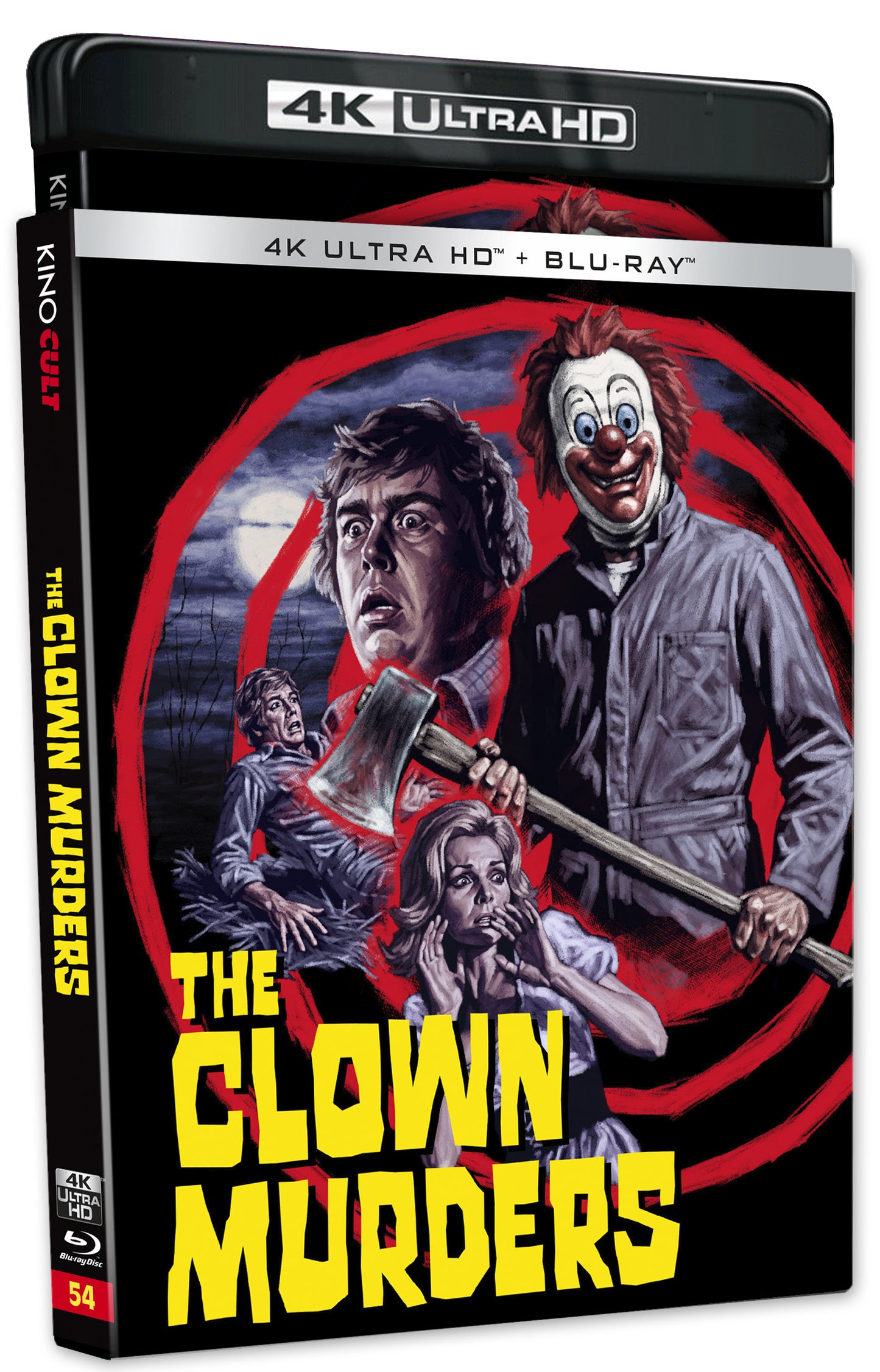 The Clown Murders 4K UHD + Blu-ray with Slipcover (Kino Lorber) [Preorder]