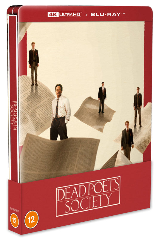 Dead Poets Society Limited Edition Steelbook 4K UHD (Disney/Region Free) [Preorder]  LIMIT 1 PER CUSTOMER