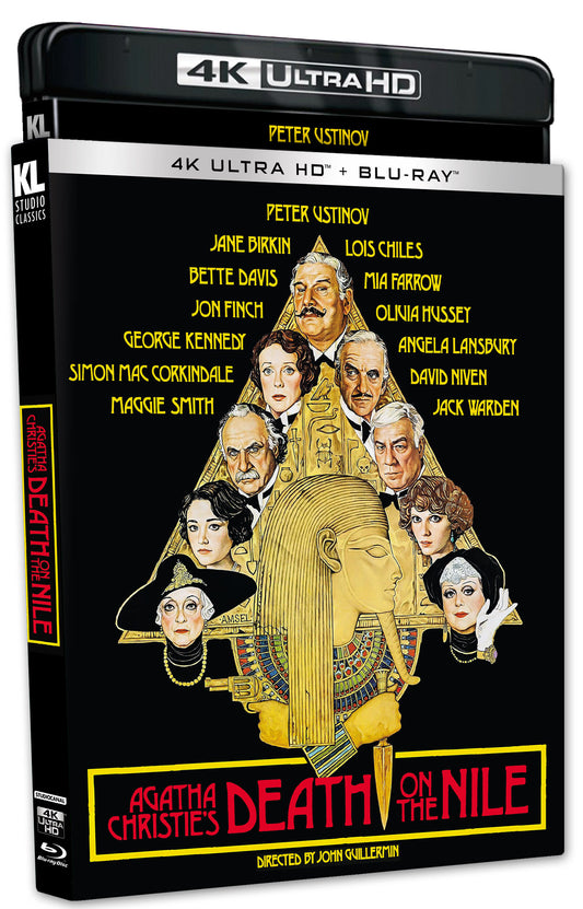 Death on the Nile 4K UHD + Blu-ray with Slipcover (Kino Lorber) [Preorder]