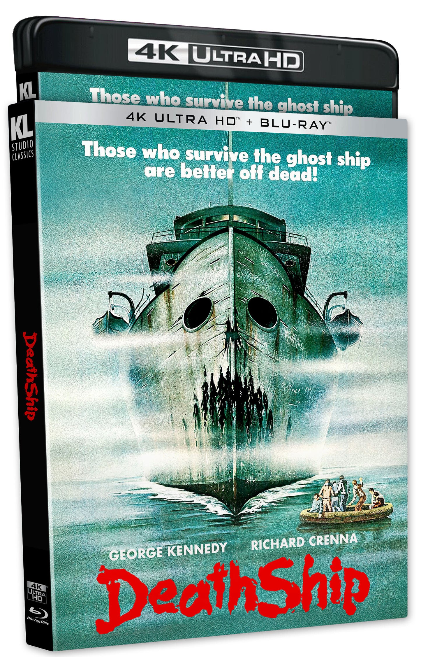 Death Ship 4K UHD + Blu-ray with Slipcover (Kino Lorber)