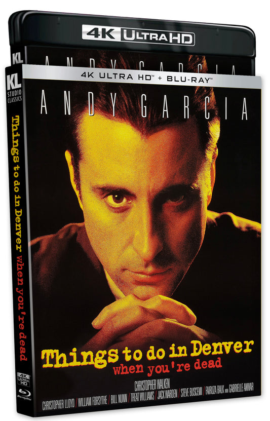 Things to Do In Denver When You're Dead 4K UHD + Blu-ray with Slipcover (Kino Lorber)
