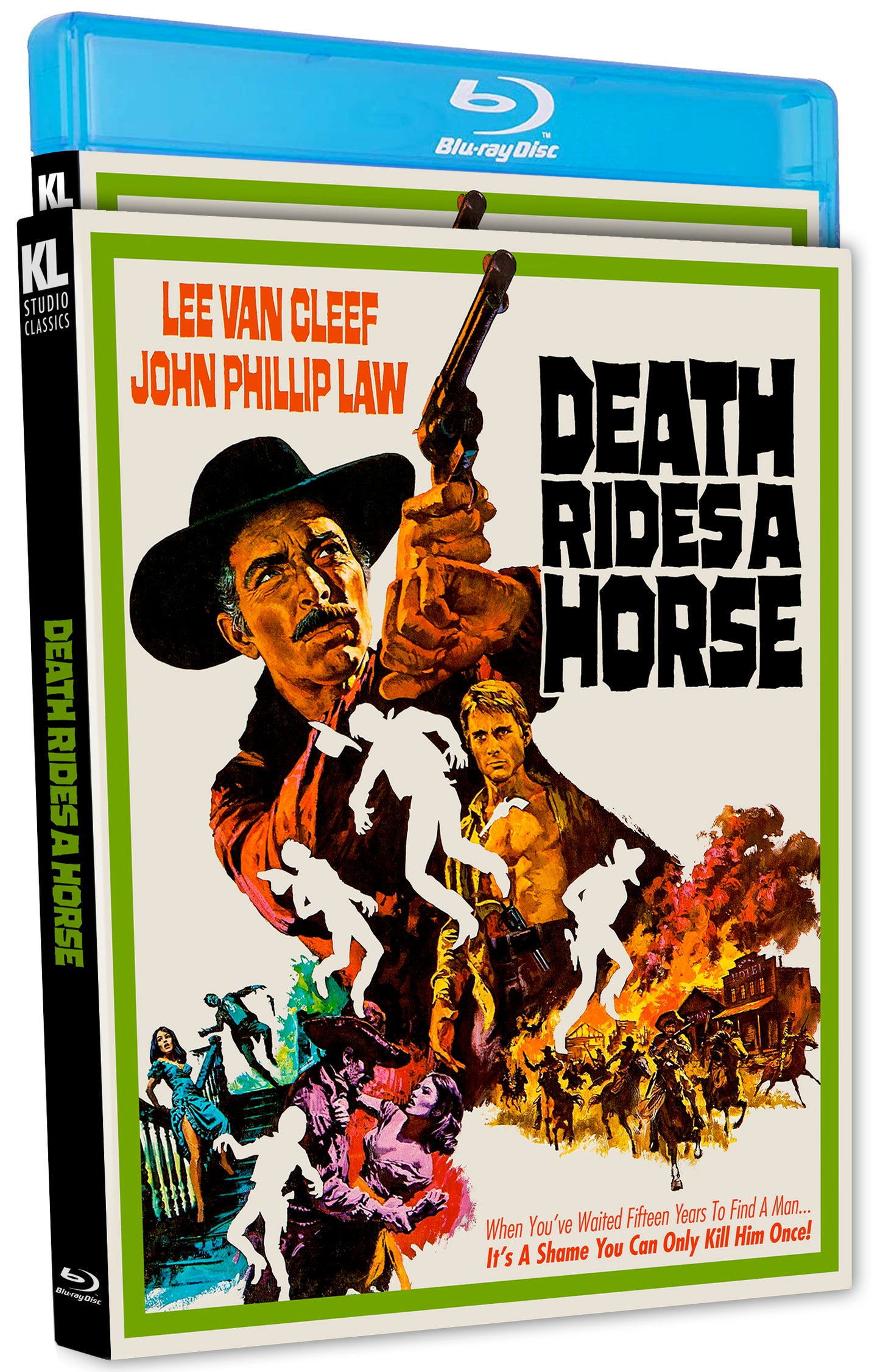 Death Rides a Horse Blu-ray Special Edition with Slipcover (Kino Lorber) [Preorder]