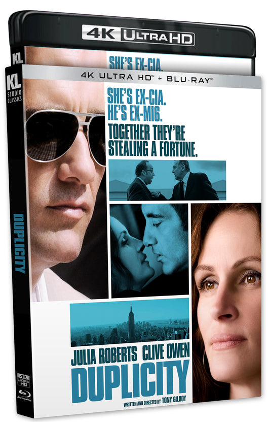 Duplicity 4K UHD + Blu-ray with Slipcover (Kino Lorber) [Preorder]