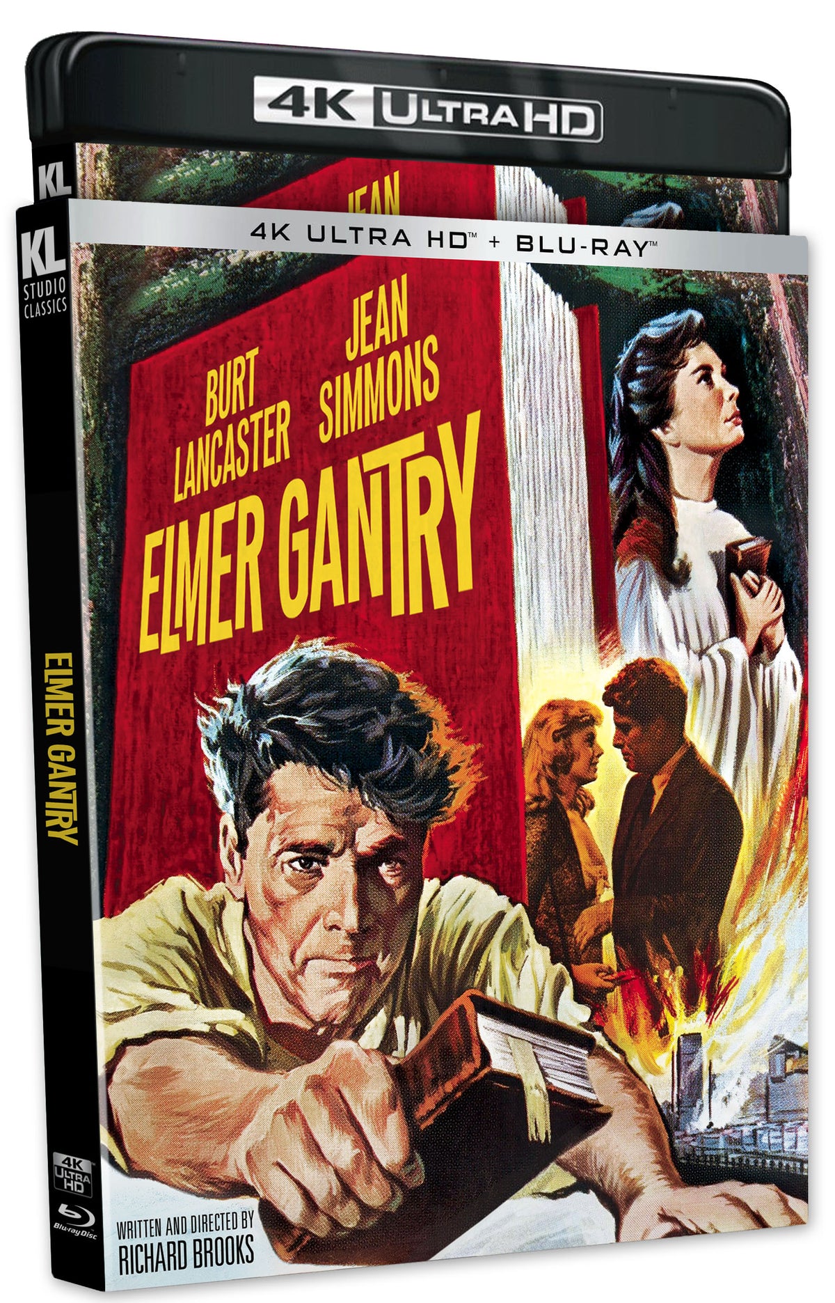 Elmer Gantry 4K UHD + Blu-ray with Slipcover (Kino Lorber) [Preorder]