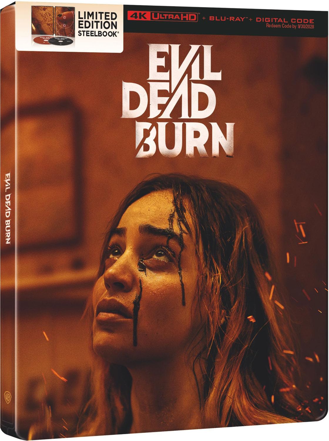 Evil Dead Burn 4K UHD + Blu-ray SteelBook (Warner Bros. U.S.) LIMIT 1 PER CUSTOMER