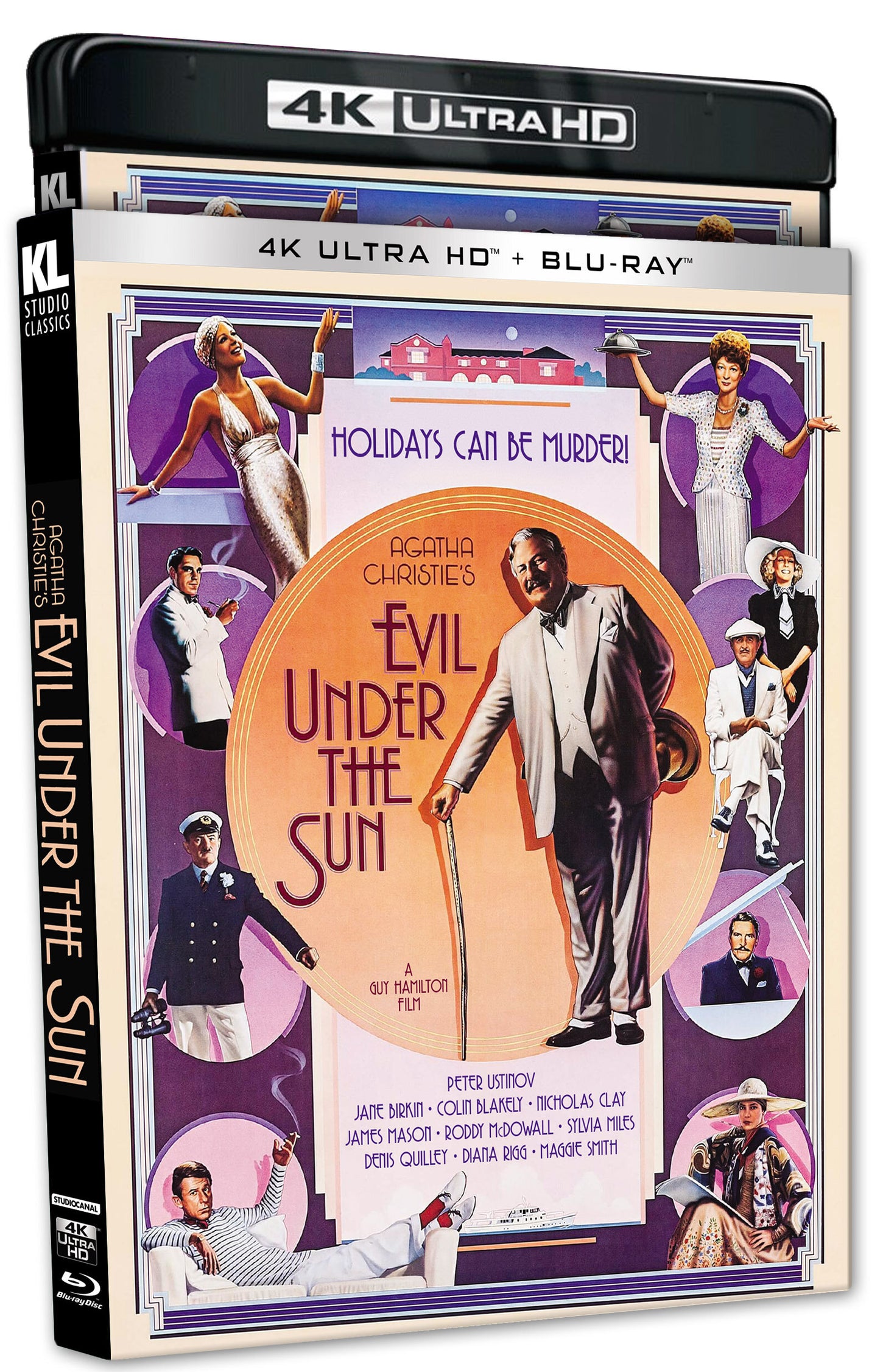 Evil Under the Sun 4K UHD + Blu-ray with Slipcover (Kino Lorber) [Preorder]