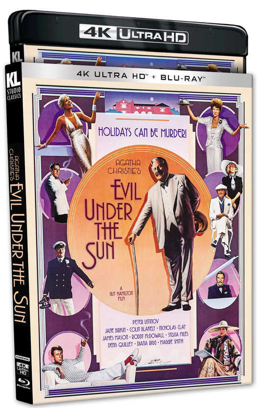 Evil Under the Sun 4K UHD + Blu-ray with Slipcover (Kino Lorber) [Preorder]