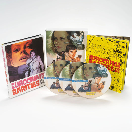 Eurocrime Rarities: Volume 2 Blu-ray with Limited Edition Slipcase + Slipcover Combo (Vinegar Syndrome) LIMIT 1 PER CUSTOMER