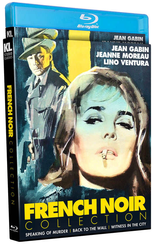 French Noir Collection [Speaking of Murder / Back to the Wall / Witness in the City] Blu-ray with Slipcover (Kino Lorber) [Preorder]