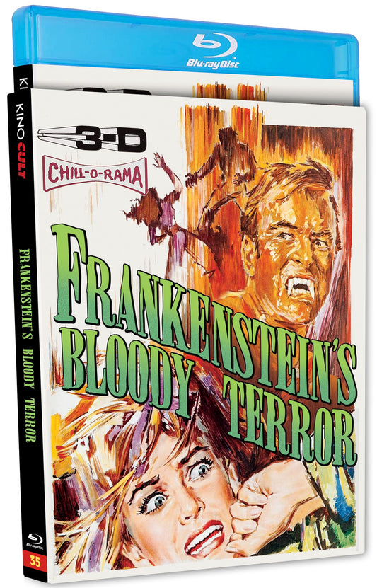 Frankenstein's Bloody Terror (3D) Blu-ray with Slipcover (Kino Lorber) [Preorder]