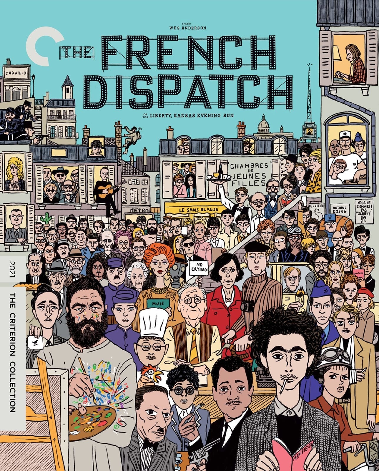 The French Dispatch of the Liberty, Kansas Evening Sun 4K UHD + Blu-ray (Criterion Collection) [Preorder]