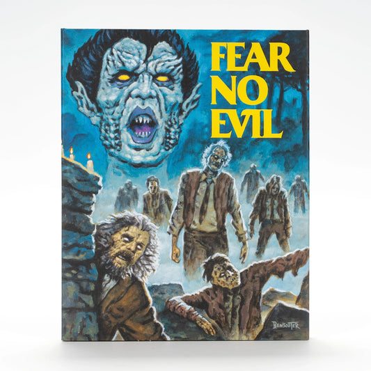 Fear No Evil 4K UHD + Blu-ray with Limited Edition Slipcover (Vinegar Syndrome) LIMIT 1 PER CUSTOMER