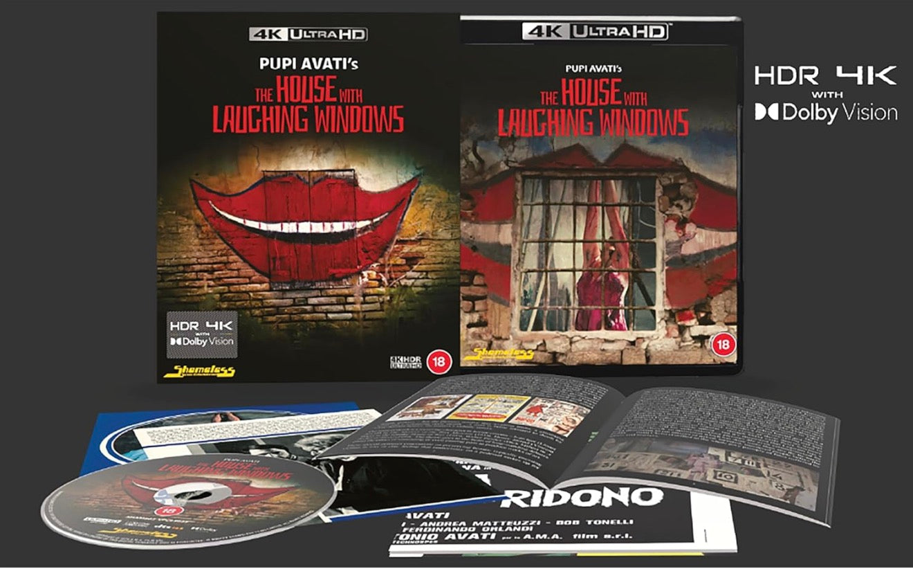 The House With Laughing Windows 4K Ultra HD with Slipcover + Booklet (Shameless Entertainment/Region Free)