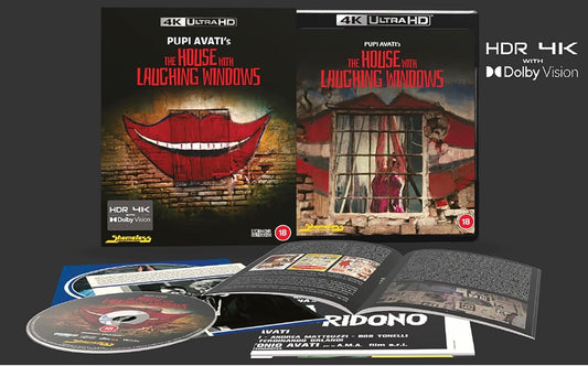 The House With Laughing Windows 4K Ultra HD with Slipcover + Booklet (Shameless Entertainment/Region Free)