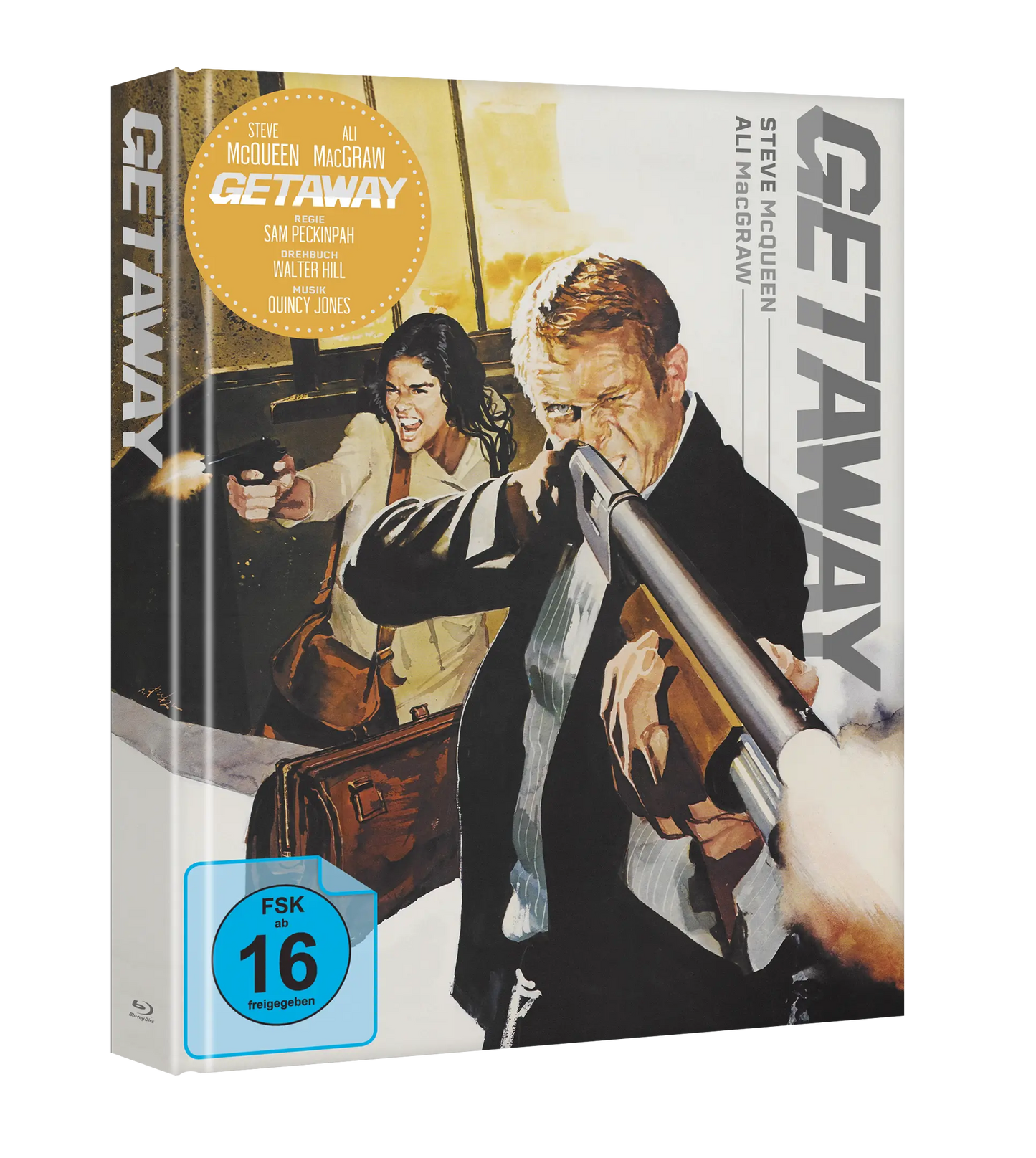 Getaway Blu-ray MediaBook Cover B (Plaion Pictures/Region B) LIMIT 1 PER CUSTOMER [German Import]