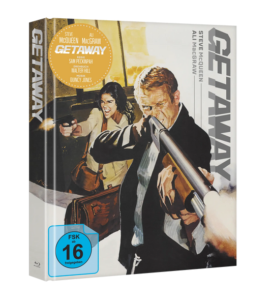 Getaway Blu-ray MediaBook Cover B (Plaion Pictures/Region B) LIMIT 1 PER CUSTOMER [German Import]