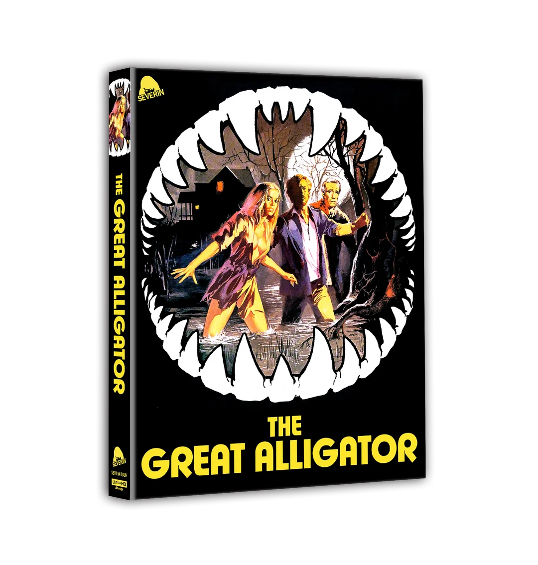 The Great Alligator 4K UHD + Blu-ray with Limited Edition Slipcover (Severin Films U.S.) LIMIT 1 PER CUSTOMER