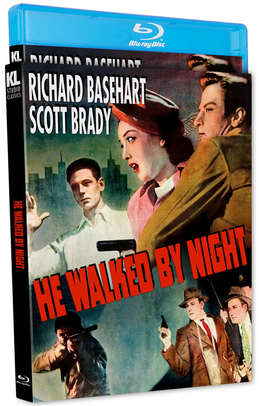 He Walked by Night Blu-ray with Slipcover (Kino Lorber)