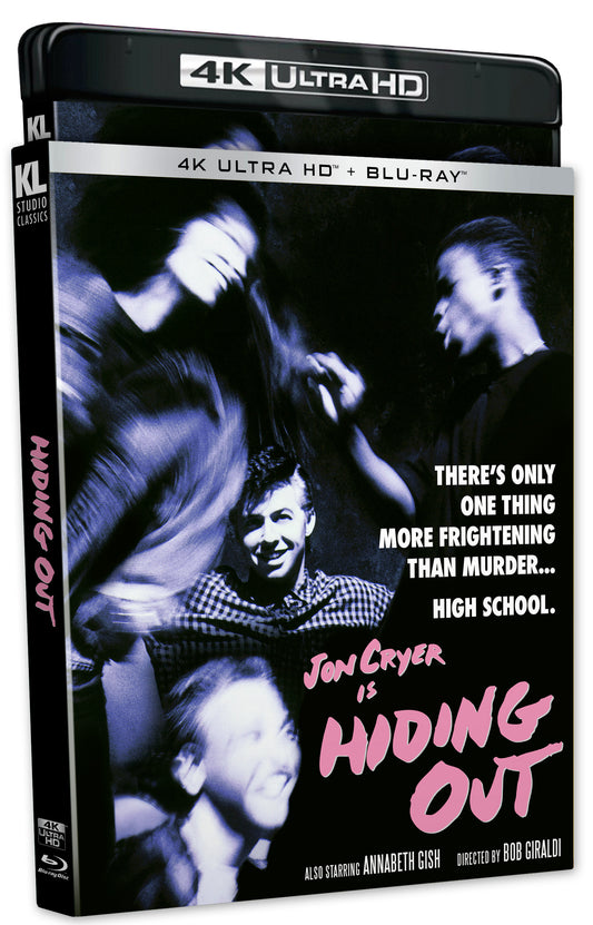 Hiding Out 4K UHD + Blu-ray with Slipcover (Kino Lorber) [Preorder]