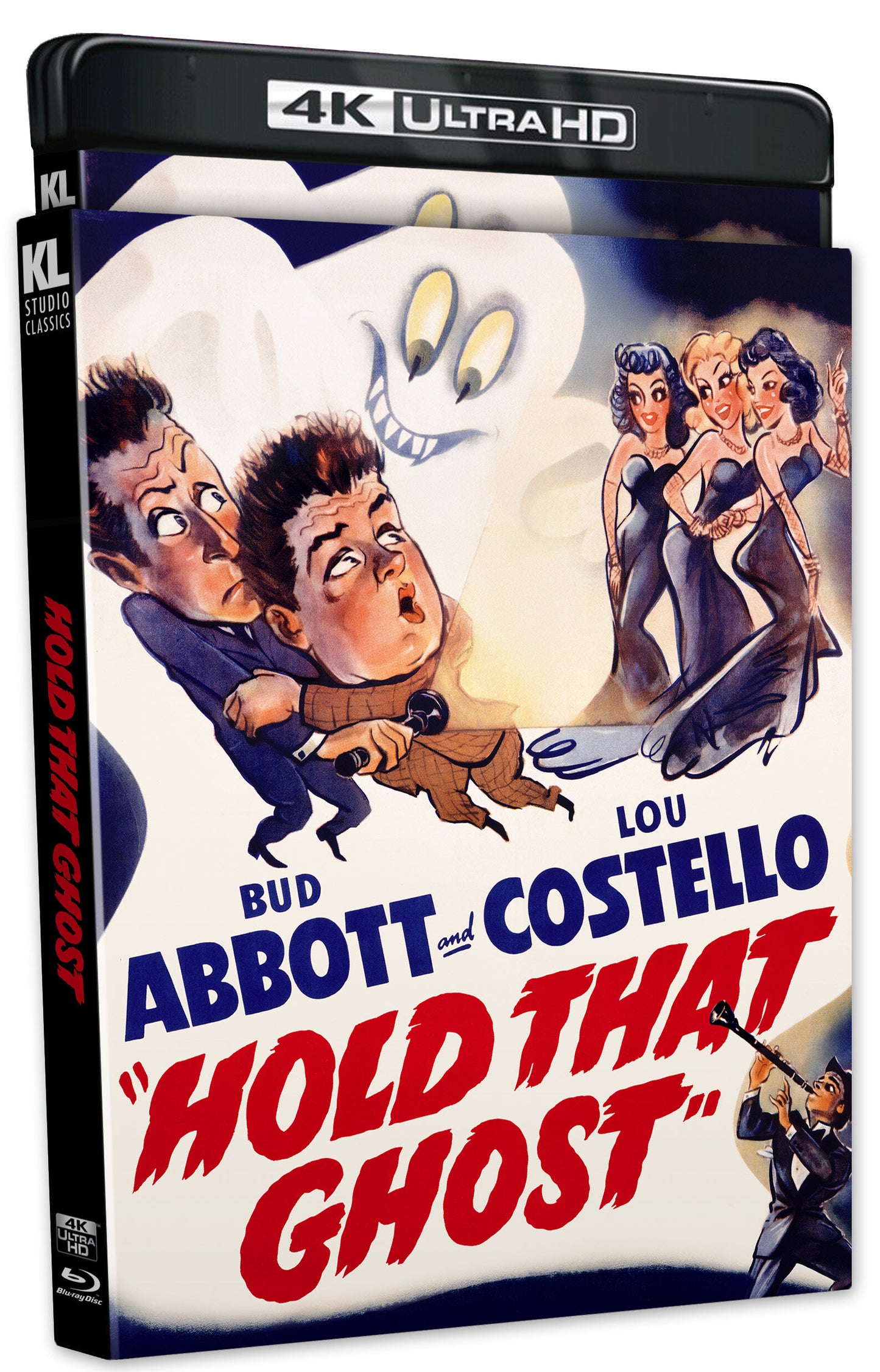 Hold that Ghost 4K UHD with Slipcover (Kino Lorber)