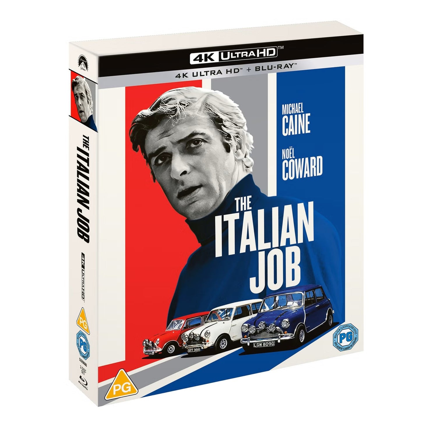 The Italian Job 4K UHD + Blu-ray Collector's Set (Region Free UK Import)