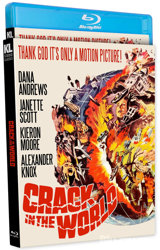Crack in the World Blu-ray with Slipcover (Kino Lorber)