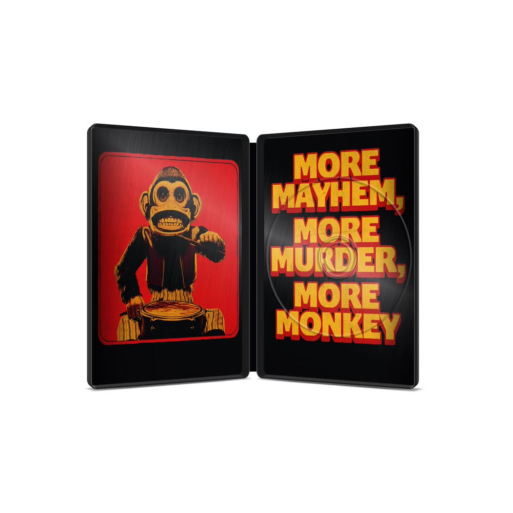 The Monkey Limited Edition Steelbook 4K Ultra HD + Blu-Ray (Black Bear/Region Free/B)  [Preorder]