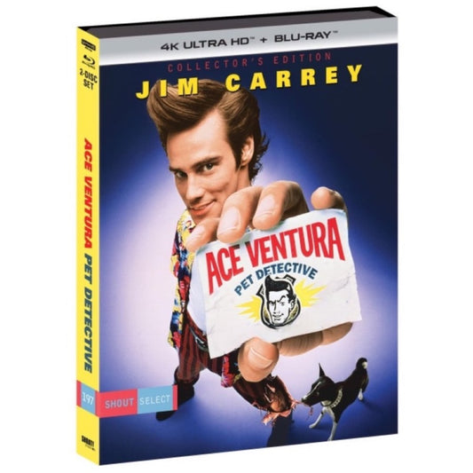Ace Ventura: Pet Detective 4K UHD + Blu-ray with Slipcover (Shout Factory) [Preorder]