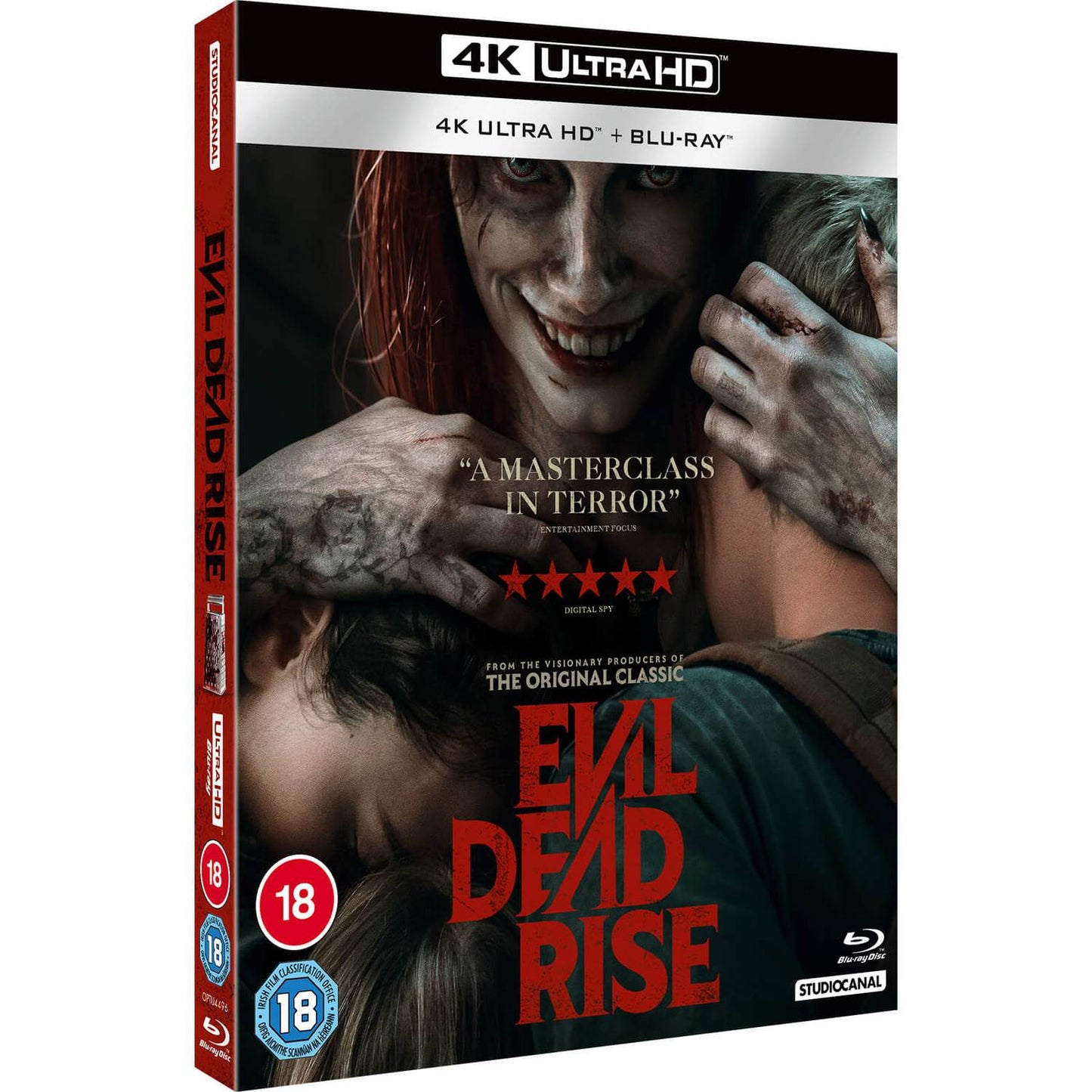 Evil Dead Rise 4K UHD + Blu-ray with Slip/Commentary (StudioCanal/Region Free/B)