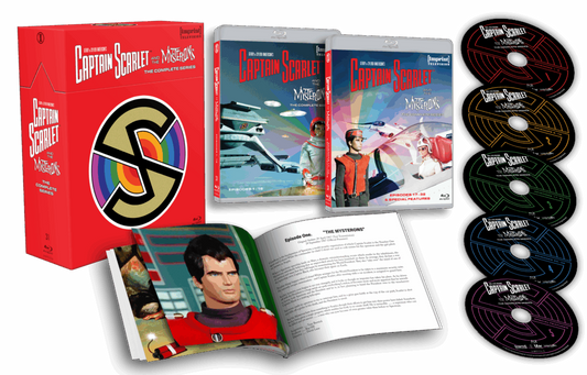 Captain Scarlet and the Mysterons: The Complete Series (1967 – 1968) Blu-ray HardBox (Imprint/Region Free) [Preorder]