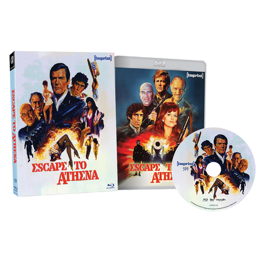 Escape to Athena (1979) (Imprint Collection #599) - Limited Edition Blu-ray with Slipcase (Imprint/Region Free) [Preorder]