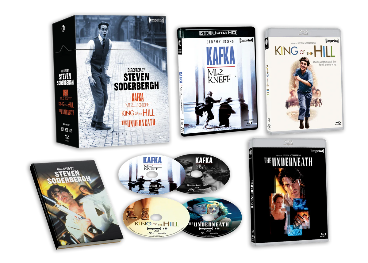 Directed By... Steven Soderbergh (1991 - 2021) - 4K UHD + Blu-ray Limited Edition Hardbox + Hardcover Booklet (Imprint/Region Free) [Preorder]
